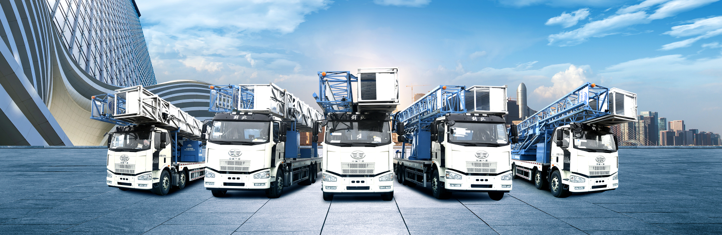 重汽霸王款4橋26米(3節(jié)平臺(tái))